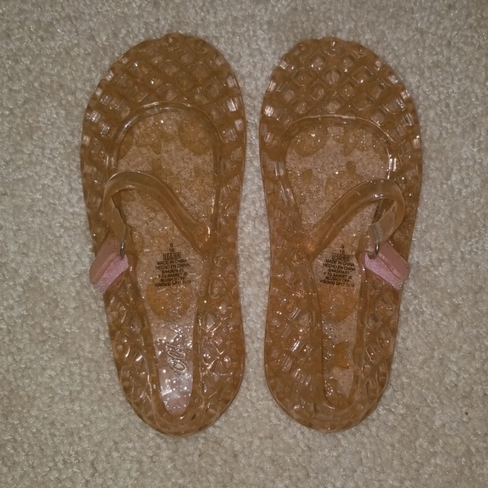 girls old navy jellies *worn once*
